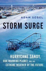 copertina libro Adam Sobel "Storm Surge: Hurricane Sandy, Our Changing Climate, and Extreme Weather of the Past and Future"